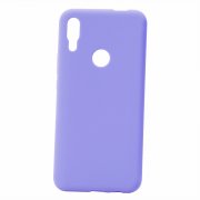 Чехол-накладка Huawei P Smart Z/Y9 Prime 2019/Honor 9X Kruche Silicone Plain Lilac purple
