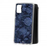 Чехол-накладка Samsung Galaxy A51 Kruche Print Каменная роза