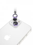 Защитное стекло для линз камеры iPhone 14/iPhone 14 Plus Amazingthing Ar Lens Purple 2шт 0.33mm