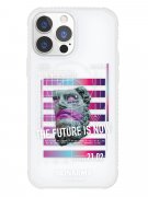 Чехол-накладка iPhone 13 Pro Max Skinarma Mirai White