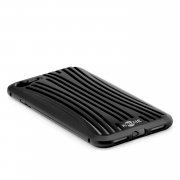 Чехол-накладка iPhone 7/8/SE (2020) Kruche Metal Suitcase Black