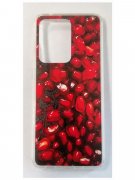 Чехол-накладка Samsung Galaxy S20 Ultra Kruche Print Гранат УЦЕНЕН
