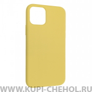 Чехол-накладка iPhone 11 Pro Derbi Slim Silicone-2 желтый