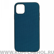 Чехол-накладка iPhone 11 Kajsa Military Straps Blue