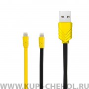 Кабель USB-iP Hoco Yellow 1.2m