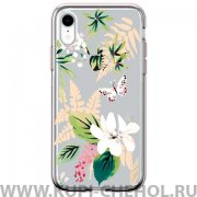Чехол-накладка iPhone XR Comma Butterfly White