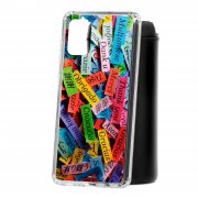 Чехол-накладка Samsung Galaxy A71 Kruche Print Thank you