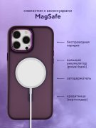 Чехол-накладка iPhone 14 Pro Max Kruche Camera Shine Magnet Purple