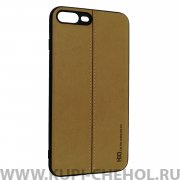Чехол-накладка iPhone 7 Plus/8 Plus Hdci светло-коричневый