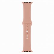 Ремешок для Apple Watch 42mm/44mm S/M силиконовый пудровый