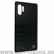 Чехол-накладка Samsung Galaxy Note 10+ VPG Adelman черный крокодил