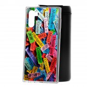 Чехол-накладка Samsung Galaxy Note 10 Kruche Print Thank you