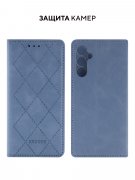 Чехол книжка Samsung Galaxy A34 5G Kruche Rhombus Cyan