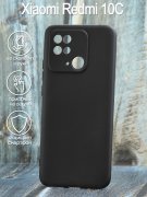 Чехол-накладка Xiaomi Redmi 10C Derbi Slim Silicone черный