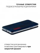 Чехол книжка Samsung Galaxy A01/A015 Kruche Open Book-1 Dark Blue
