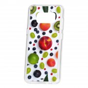 Чехол-накладка Samsung Galaxy S8 Kruche Print Fruits