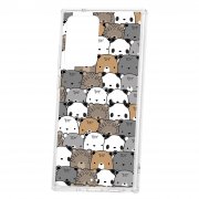 Чехол-накладка Samsung Galaxy Note 20 Ultra Kruche Print Медвежата