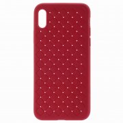 Чехол-накладка iPhone X/XS Baseus BV Weaving Red