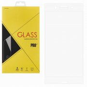 Защитное стекло Sony Xperia XZ Premium Glass Pro Full Screen белое 0.33mm