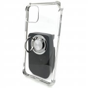 Чехол-накладка iPhone 11 Pro Max Ring Holder Silver