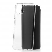 Чехол-накладка Samsung Galaxy A12/M12 DF Slim Silicone прозрачный
