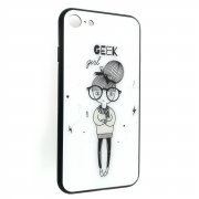 Чехол-накладка iPhone 7/8/SE (2020) Derbi Geek girl