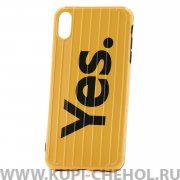 Чехол-накладка iPhone XR Yes. Yellow
