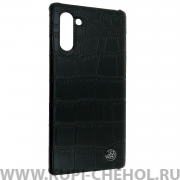 Чехол-накладка Samsung Galaxy Note 10 VPG Adelman черный крокодил
