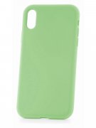 Чехол-накладка iPhone XR Kruche Silicone Mint green