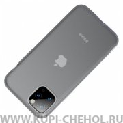 Чехол-накладка iPhone 11 Pro Max Baseus Jelly Transparent Black