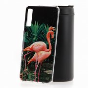 Чехол-накладка Samsung Galaxy A7 (2018) A750 Derbi Тропические фламинго