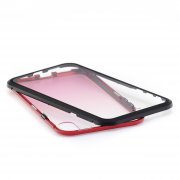 Чехол-накладка iPhone X/XS Kruche RJC-11 Black red