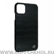 Чехол-накладка iPhone 11 Pro Max VPG Adelman черный крокодил