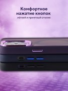 Чехол-накладка iPhone 14 Pro Kruche Camera Shine Magnet Purple