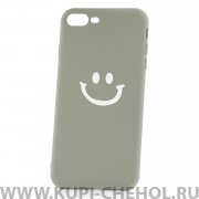Чехол-накладка iPhone 7 Plus/8 Plus 33002 Smile Grey