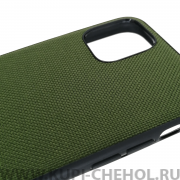 Чехол-накладка iPhone 11 Pro Kajsa Military Straps Olive