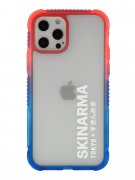 Чехол-накладка iPhone 12 Pro Max Skinarma Hade Blue/Pink