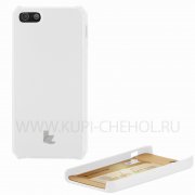 Чехол-накладка iPhone 5/5S JisonCase белый