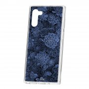 Чехол-накладка Samsung Galaxy Note 10 Kruche Print Каменная роза