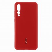 Чехол-накладка Huawei P20 Pro (Plus) Cherry красный
