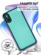 Чехол-накладка Xiaomi Redmi 9A Kruche Camera Shine Green