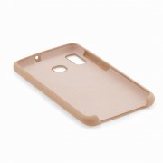 Чехол-накладка Samsung Galaxy A20 2019/A30 2019 Derbi Slim Silicone-2 розовый песок