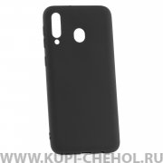 Чехол-накладка Samsung Galaxy M30/A40 S черный матовый 1mm