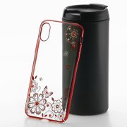 Чехол-накладка iPhone X/XS Kingxbar 178 красный