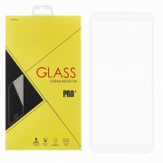 Защитное стекло Samsung Galaxy J6 2018 Glass Pro Full Screen белое 0.33mm