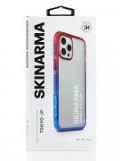 Чехол-накладка iPhone 12 Pro Max Skinarma Hade Blue/Pink