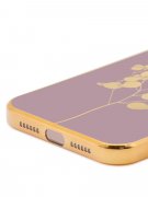 Чехол-накладка iPhone 11 Kruche Plating Shell Grass purple 