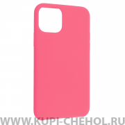 Чехол-накладка iPhone 11 Pro Derbi Slim Silicone-2 ярко-розовый