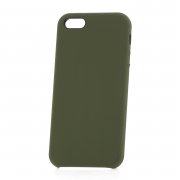 Чехол-накладка iPhone 5/5S Derbi Soft Plastic-2  хаки