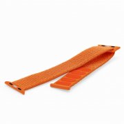 Ремешок для Apple Watch 42mm/44mm тканевый на липучке морковный Ремешок для Apple Watch 42mm/44mm тканевый на липучке морковный